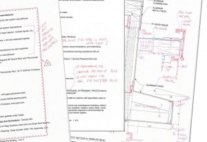 Sample redline markups by BET.