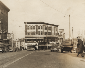 Mid 20th Century view of the Pierce Building